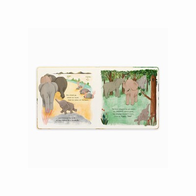 Jellycat Smudge the Littlest Elephant Books UK | 78023WDXY